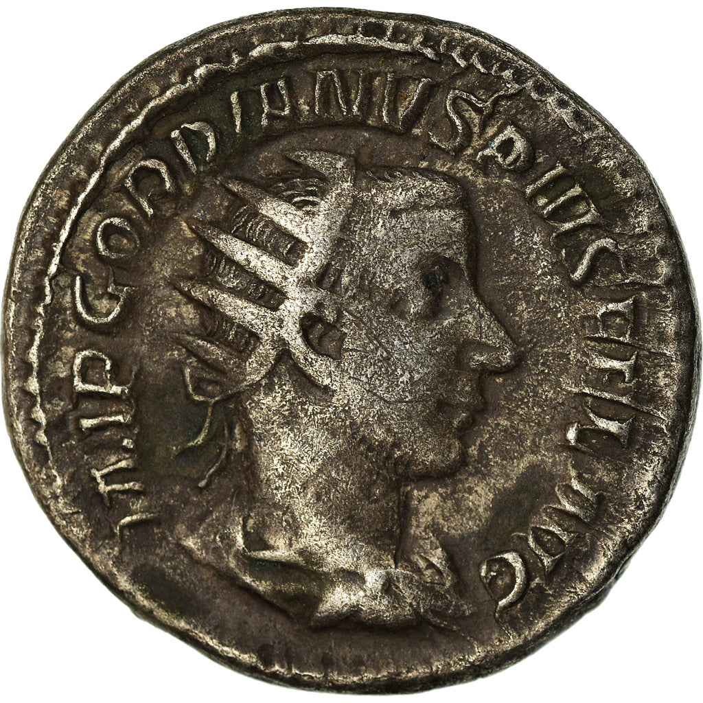 Coin, Gordian III, Antoninianus, 243-244, Rome, VF(30-35), Billon, RIC:154
