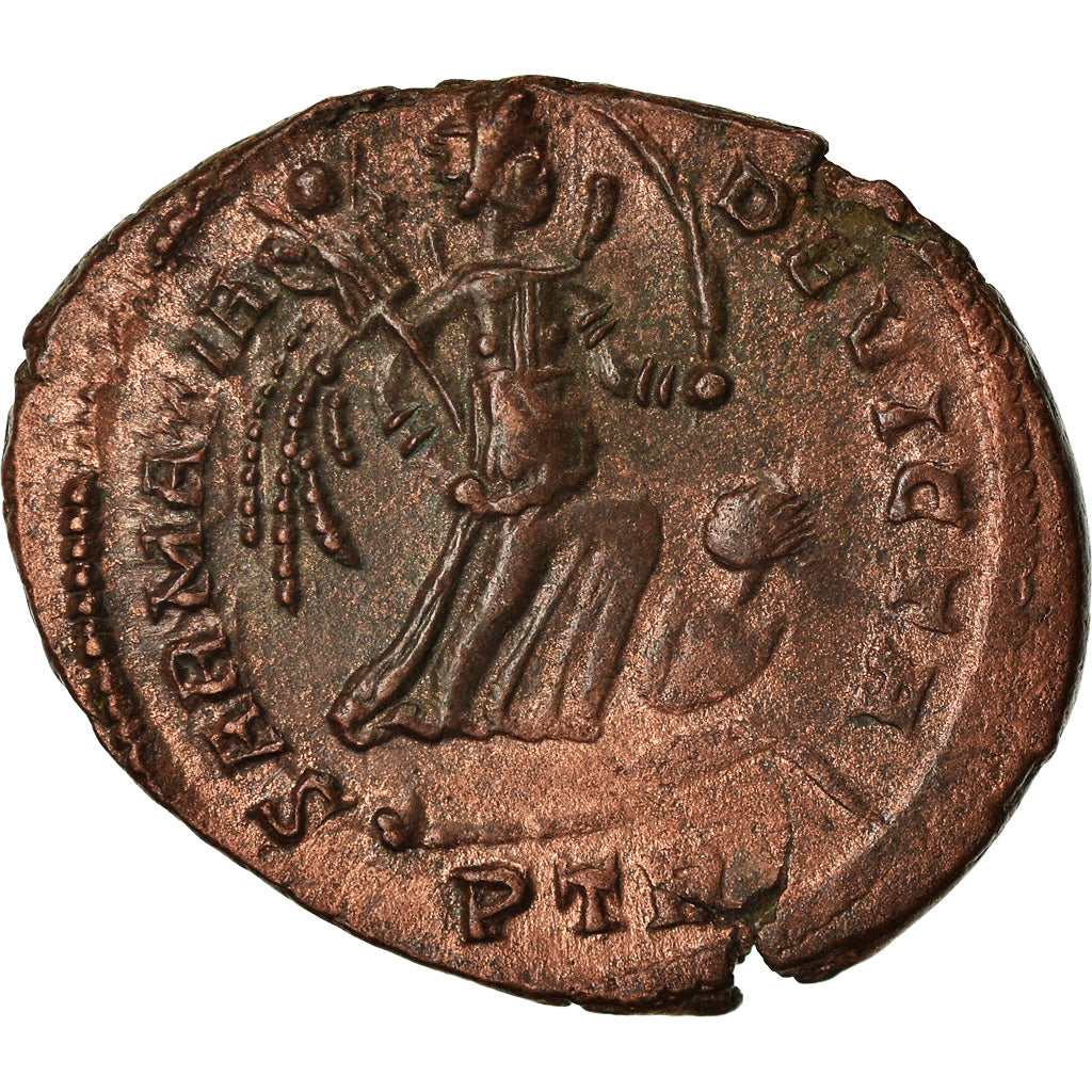 Monnaie, Constantin I, Follis, 323-324, Trèves, TTB+, Bronze, RIC:429