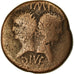 Coin, Augustus & Agrippa, Dupondius, 27-14 BC, Nîmes, Gallic imitation