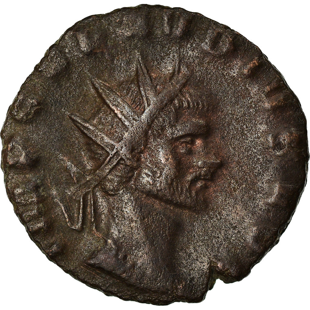 Coin, Claudius II (Gothicus), Antoninianus, AD 269-271, Rome, EF(40-45), Billon
