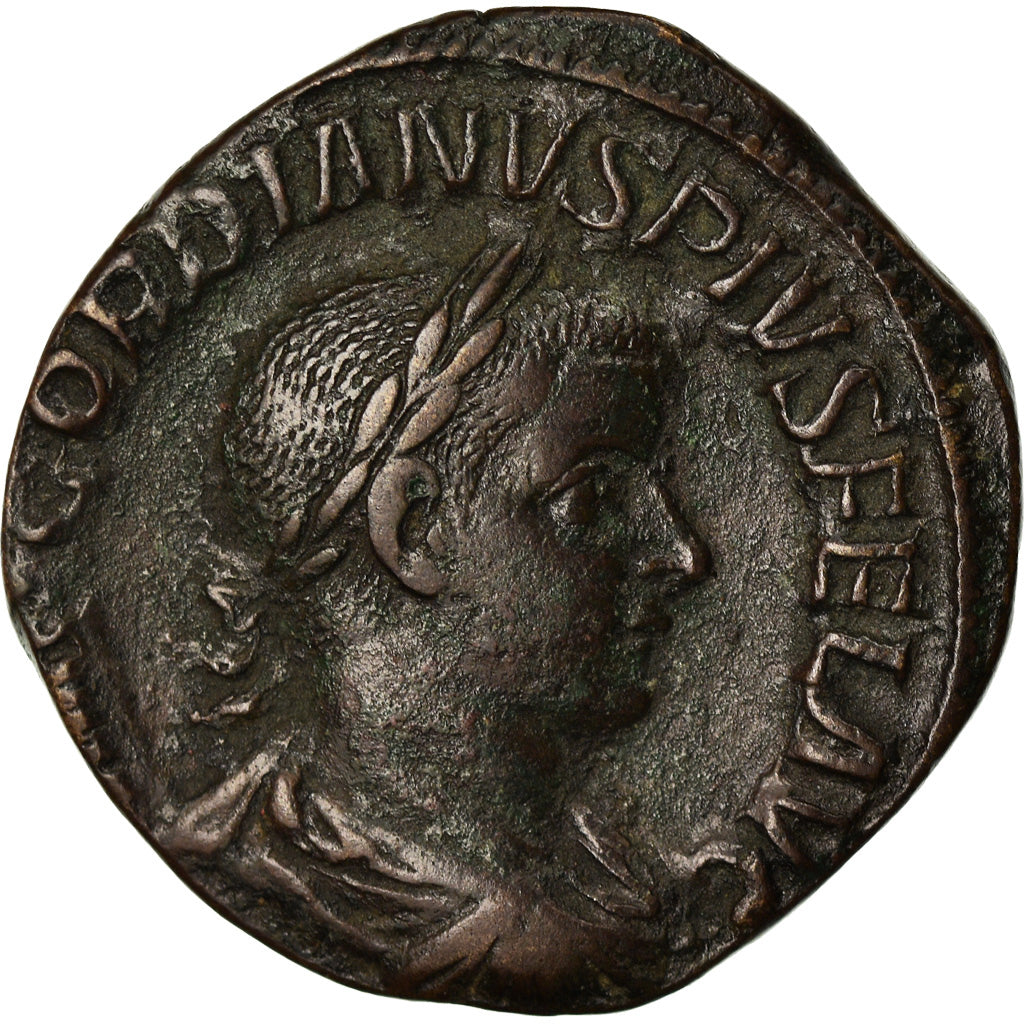 Coin, Gordian III, Sestertius, 238-244, Rome, EF(40-45), Bronze, RIC:299