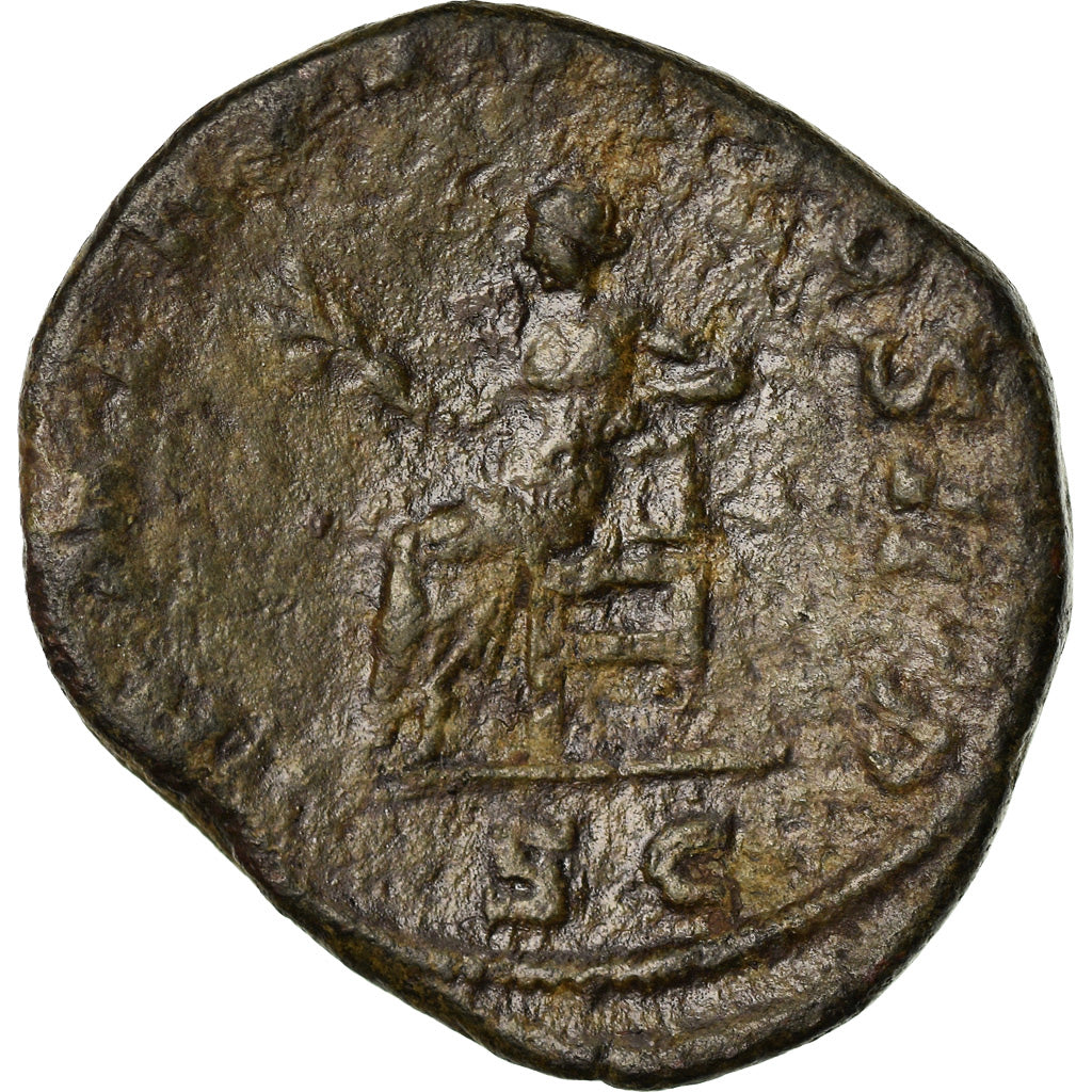 Coin, Gordian III, Sestertius, 243, Rome, VF(30-35), Bronze, RIC:303a