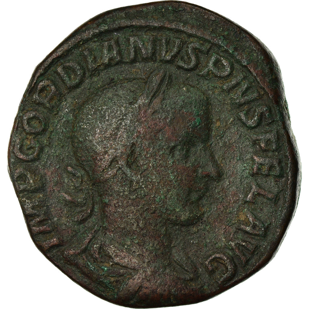 Coin, Gordian III, Sestertius, 240, Rome, VF(30-35), Bronze, RIC:305