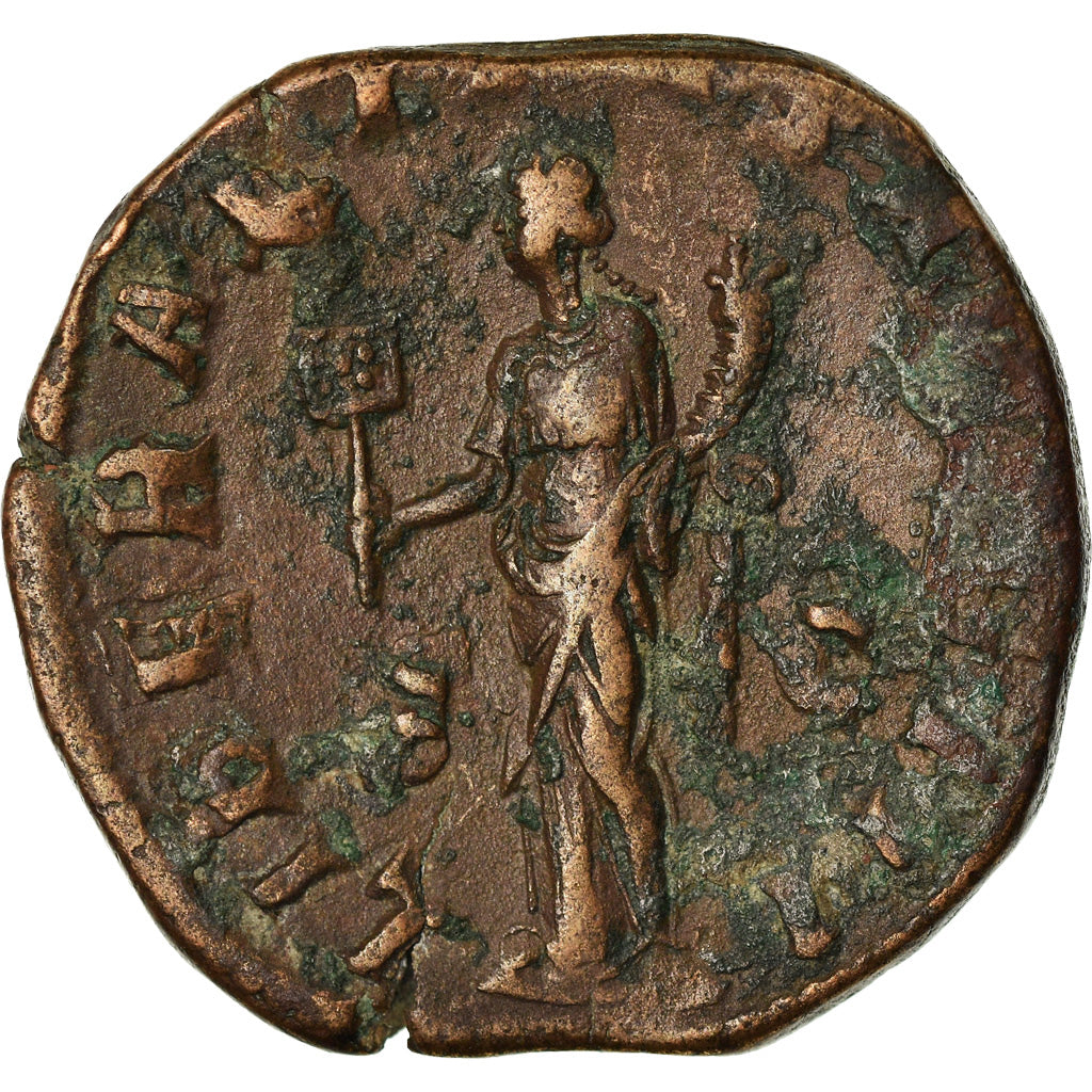 Coin, Gordian III, Sestertius, 239-240, Rome, VF(30-35), Bronze, RIC:290