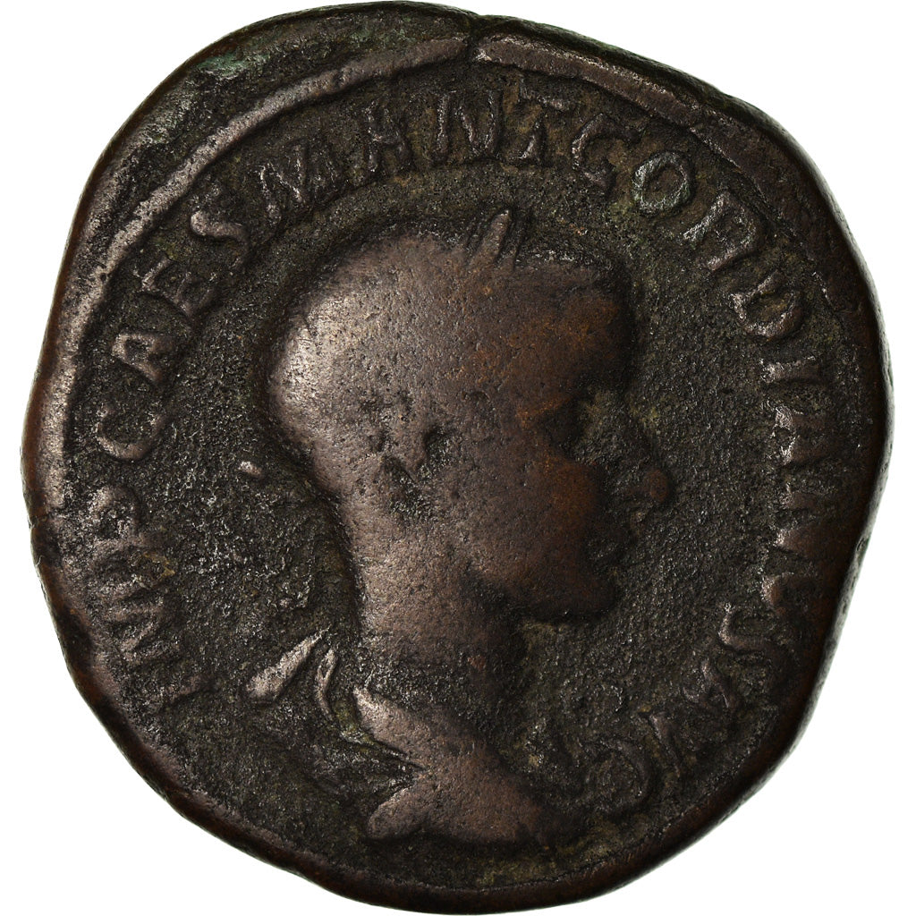 Coin, Gordian III, Sestertius, 240, Rome, VF(20-25), Bronze, RIC:272a