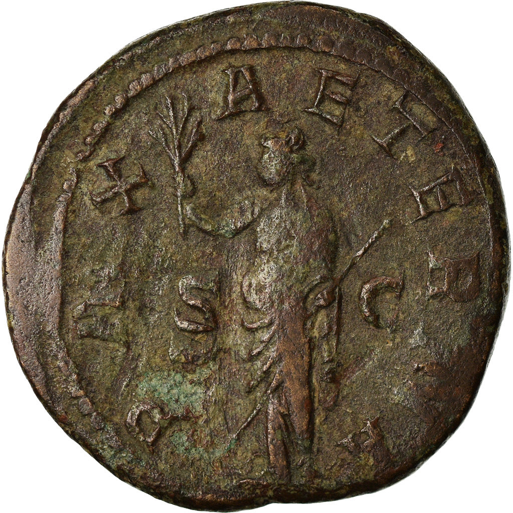 Coin, Philip I, Sestertius, 244, Rome, VF(30-35), Bronze, RIC:184a