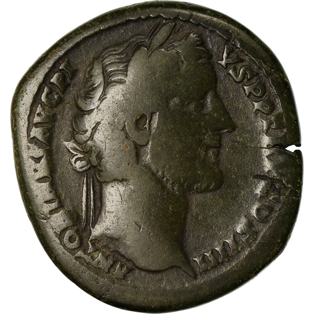 Coin, Antoninus Pius, Sestertius, 147, Rome, VF(20-25), Bronze, RIC:779