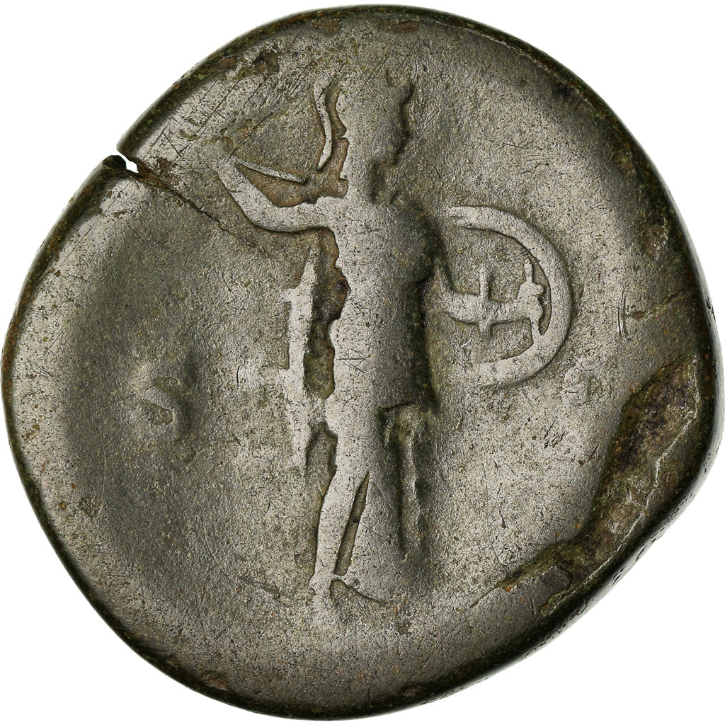 Coin, Antoninus Pius, Sestertius, 147, Rome, VF(20-25), Bronze, RIC:779