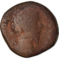 Coin, Marcus Aurelius, Sestertius, 169, Rome, VG(8-10), Bronze, RIC:964