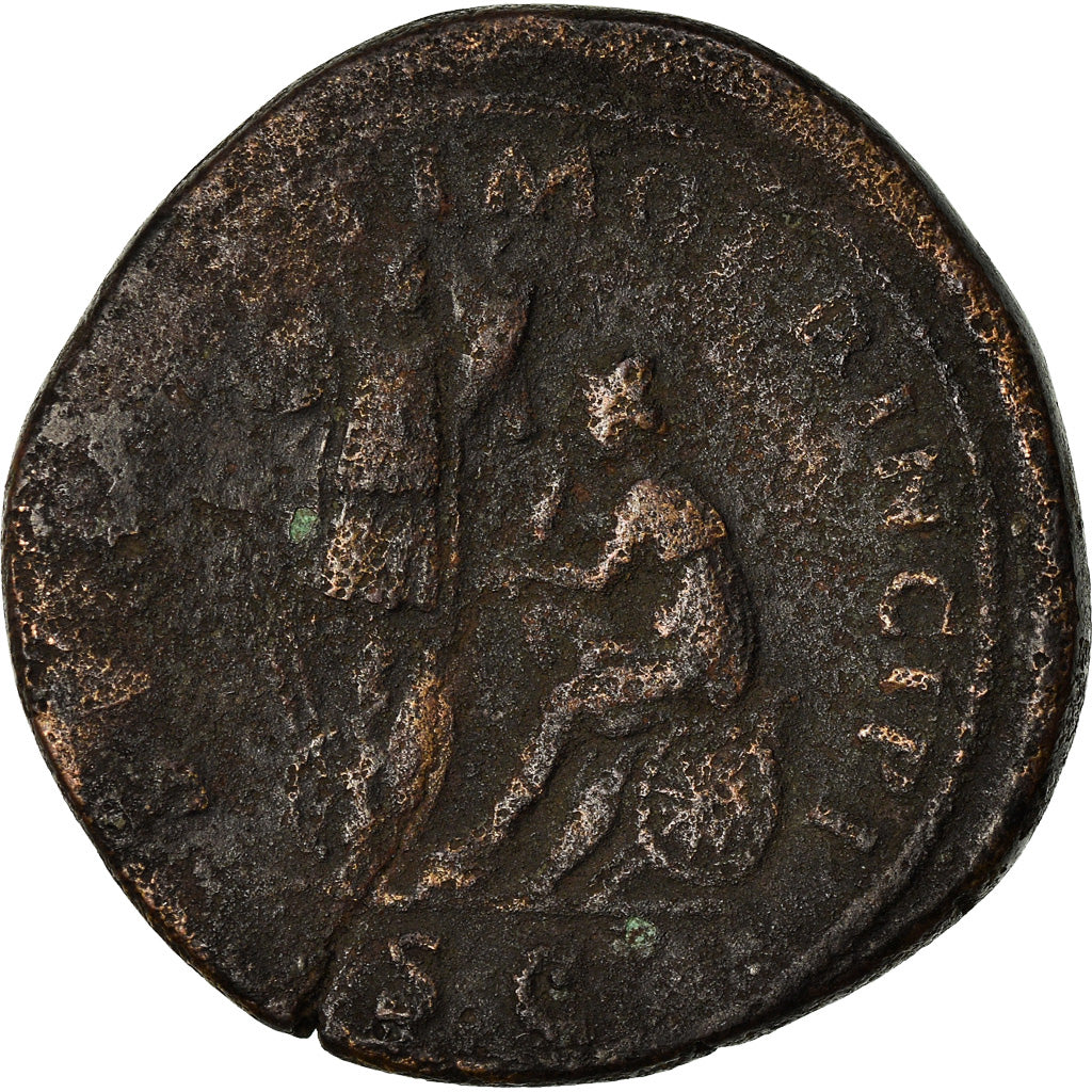 Coin, Trajan, Dupondius, 103-111, Rome, VF(20-25), Bronze, RIC:563