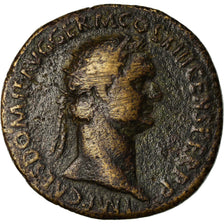 Monnaie, Domitien, Dupondius, 88-89, Rome, TB+, Bronze, RIC:645