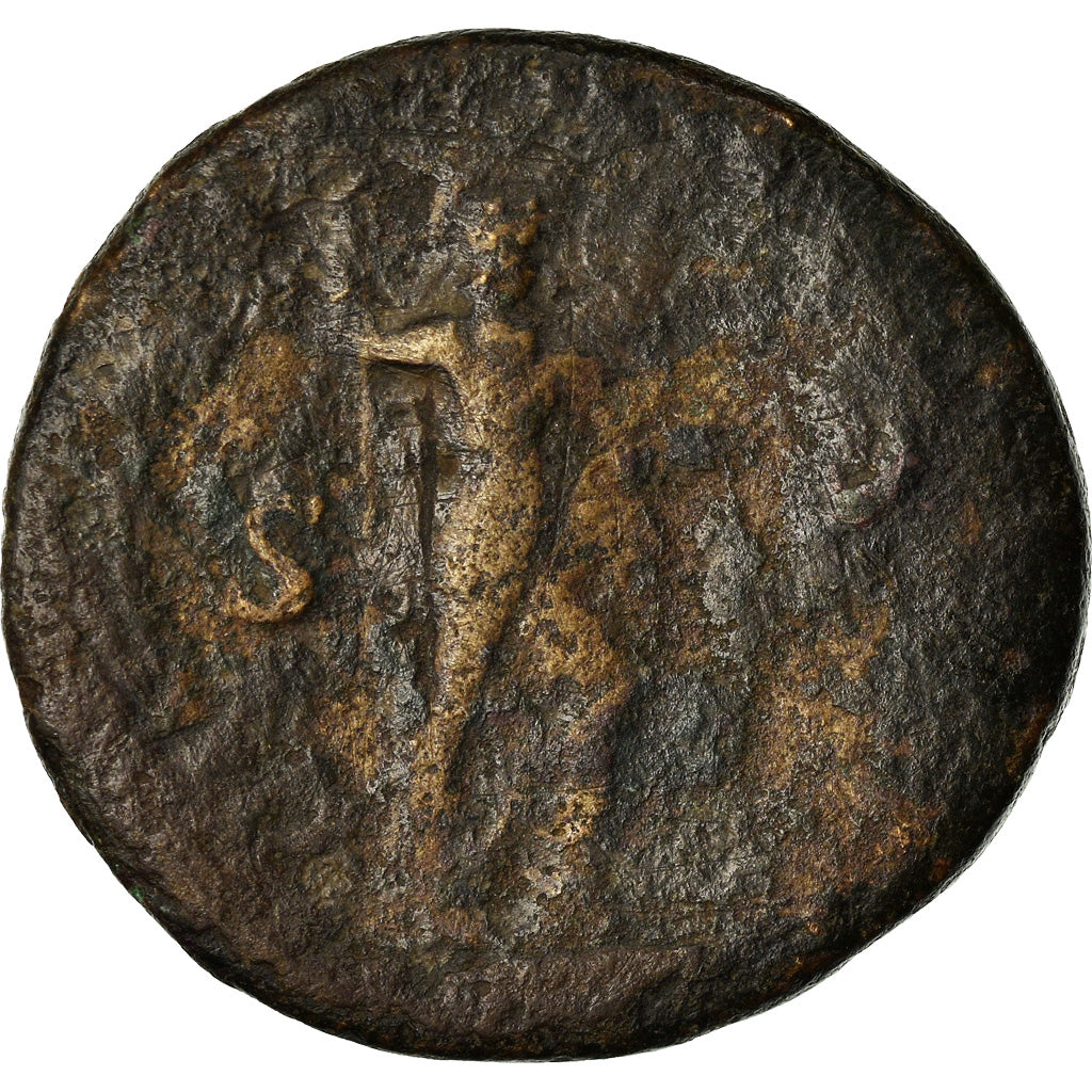 Moeda, Domitian, Dupondius, 90-91, Rome, F(12-15), Bronze, RIC:706