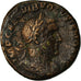 Moneda, Volusian, As, 250-251, Rome, BC+, Bronce, RIC:255b