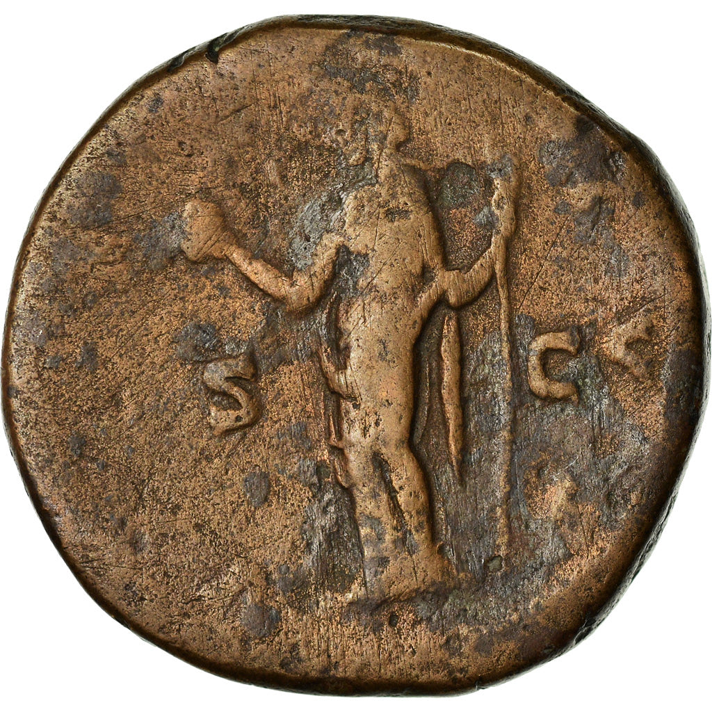 Coin, Lucilla, Sestertius, 164, Rome, VF(20-25), Copper, RIC:1773