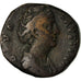 Coin, Faustina I, Sestertius, 147, Rome, VF(20-25), Copper, RIC:1127