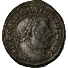 Munten, Diocletianus, Follis, 300-303, Ticinum, FR+, Bronze, RIC:45a