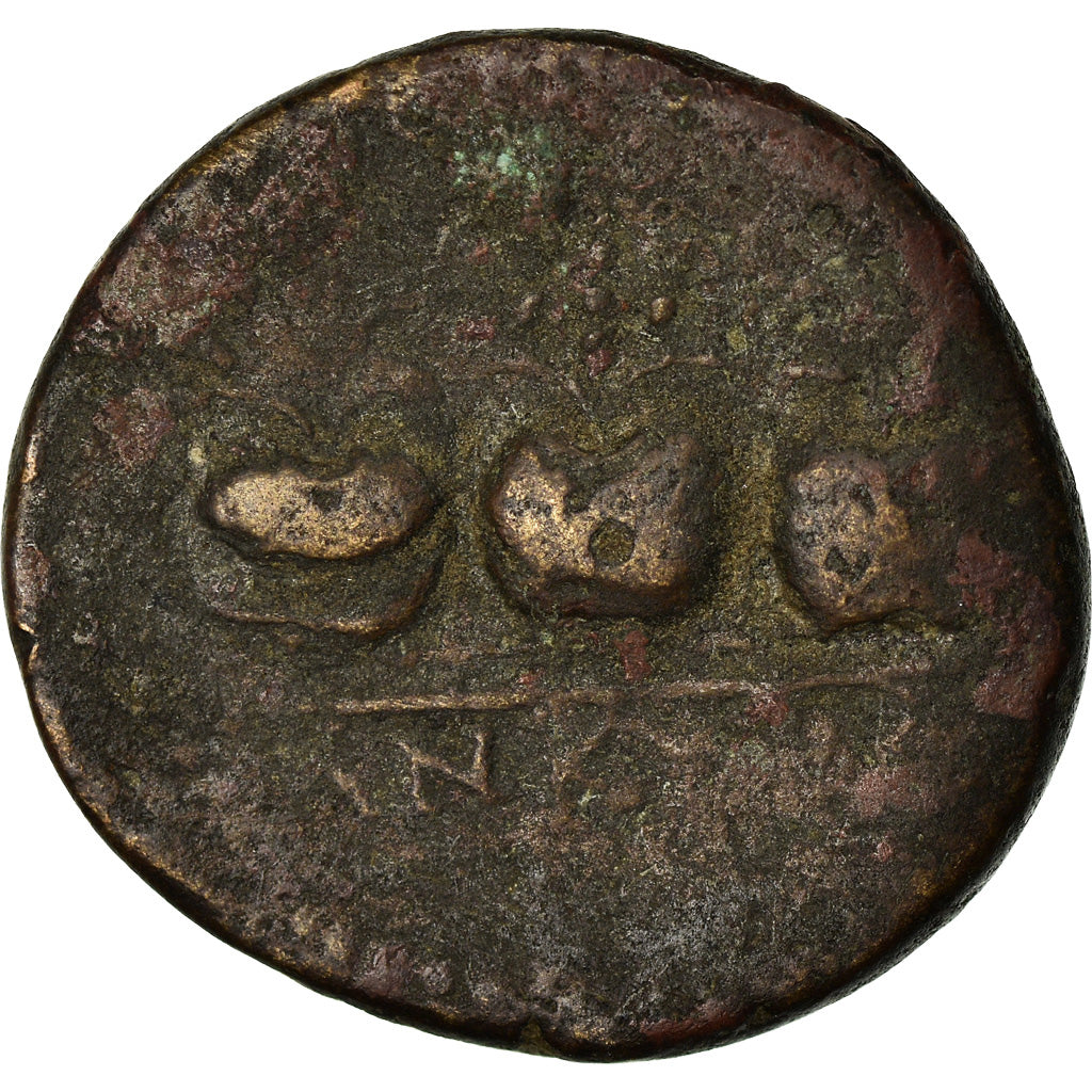 Coin, Galatia, Valerian I, Bronze Æ, 253-260, Ancyra, VF(20-25), Bronze