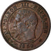Munten, Frankrijk, Napoleon III, Napoléon III, 2 Centimes, 1854, Rouen, ZF+