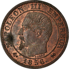 Moneta, Francia, Napoleon III, Napoléon III, Centime, 1856, Rouen, SPL-