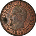 Moneta, Francia, Napoleon III, Napoléon III, Centime, 1856, Rouen, SPL-
