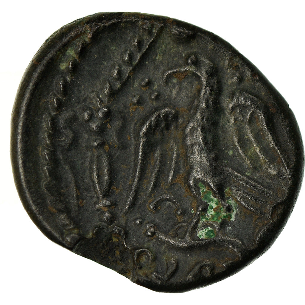 Coin, Carnutes, Bronze à l'oiseau dans le Temple, AU(50-53), Delestrée:2472