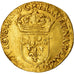Moneta, Francia, Louis XIII, Ecu d'or au soleil, Ecu d'or, 1615, Troyes, BB