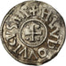Münze, Frankreich, Louis le Pieux, Denarius, 822-840, SS, Silber, Prou:1016