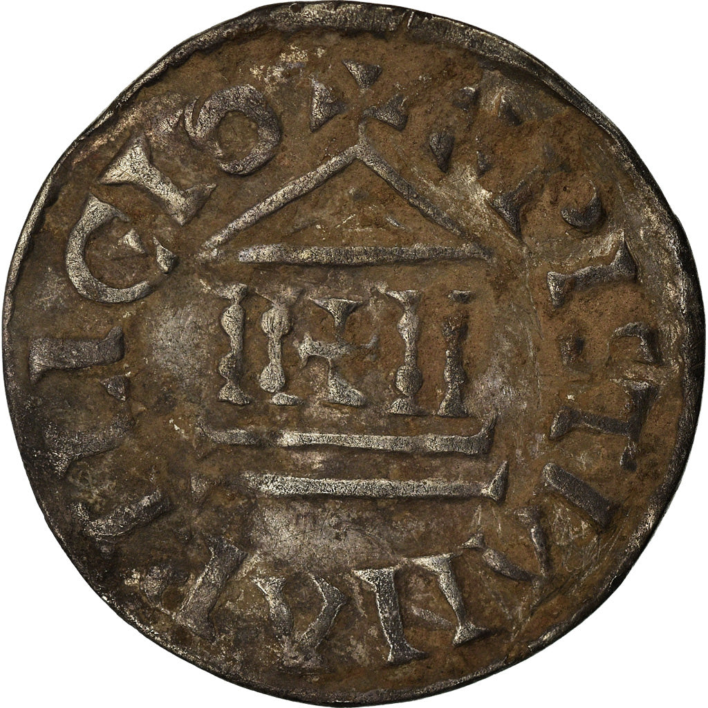 Coin, France, Louis le Pieux, Denarius, 822-840, EF(40-45), Silver, Prou:1016