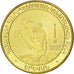 ARMENIA, 50 Dram, 2012, KM #222, MS(63), Brass Plated Steel, 21.5, 3.50