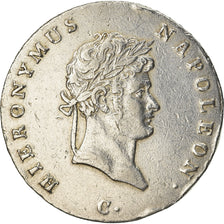 Monnaie, Etats allemands, WESTPHALIA, Jerome Napoléon, 2/3 Thaler, Reichs, 1812