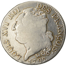 Munten, Frankrijk, Louis XVI, ½ écu de 3 livres françois, 1/2 ECU, 3 Livres
