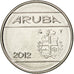 ARUBA, 10 Cents, 2012, Utrecht, KM #2, MS(63), Nickel Bonded Steel, 18, 2.98