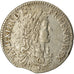 Moeda, França, Louis XIV, 1/12 Écu au buste juvénile, 1/12 ECU, 10 Sols