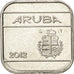 ARUBA, 50 Cents, 2012, Utrecht, KM #4, MS(63), Nickel Bonded Steel, 20, 5.12