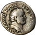Coin, Vespasian, Denarius, AD 74, Rome, VF(30-35), Silver, RIC:703