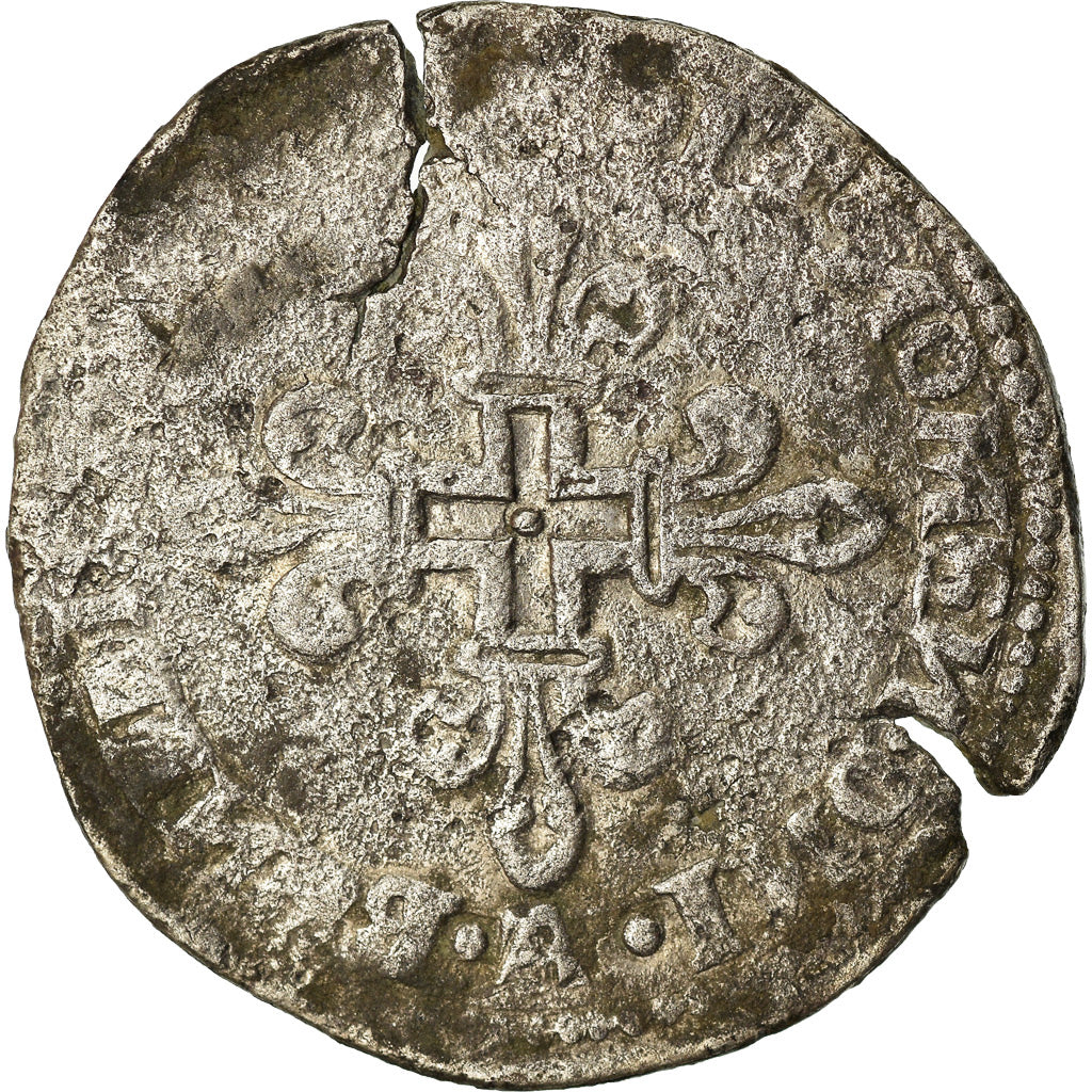 Moneta, Francja, Henri II, Gros de Nesle, 1550, Paris, VF(30-35), Bilon