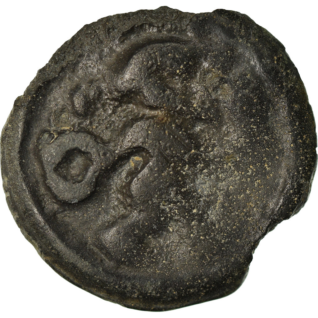 Moneta, Remi, Potin, 90-50 BC, MB+, Potin, Delestrée:155