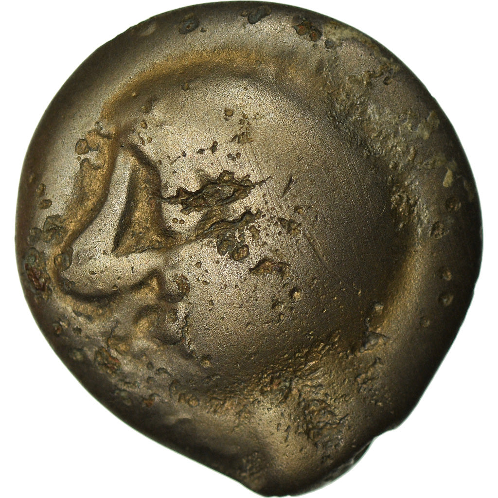 Coin, Leuci, Potin, 100-50 BC, VF(30-35), Potin, Delestrée:228
