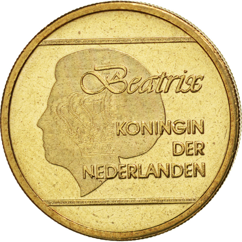 ARUBA, 5 Florin, 2012, Utrecht, KM #38, MS(63), Aluminum-Bronze, 22.5, 8.43