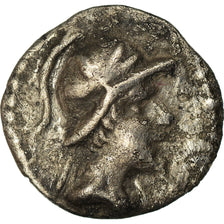 Monnaie, Royaume de Bactriane, Eukratides I, Obole, 170-145 BC, TTB, Argent, SNG