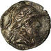 Moneda, Bactria, Eukratides I, Obol, 170-145 BC, MBC, Plata, SNG ANS:496