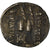 Moneda, Bactria, Eukratides I, Obol, 170-145 BC, BC+, Plata, SNG ANS:496