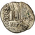 Moeda, Reino Greco-Báctrio, Eukratides I, Obol, 170-145 BC, VF(30-35), Prata
