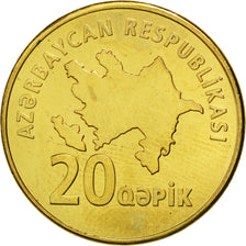 Azerbaïdjan, 20 Qapik 2006, KM 43
