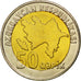 AZERBAIJAN, 50 Qapik, 2006, KM #44, MS(63), Bi-Metallic, 25.5, 7.42