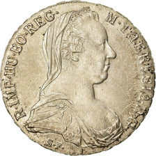 Coin, Austria, Joseph II, Thaler, 1780, Vienna, Restrike, MS(60-62), Silver
