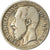 Moneda, Bélgica, Leopold II, Franc, 1887, BC+, Plata, KM:29.1
