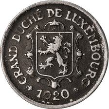 Coin, Luxembourg, Charlotte, 25 Centimes, 1920, EF(40-45), Iron, KM:32