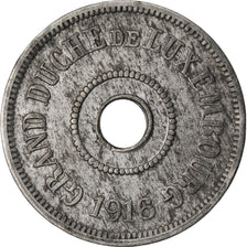 Coin, Luxembourg, Charlotte, 25 Centimes, 1916, AU(50-53), Zinc, KM:29