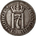 Moneda, Noruega, Haakon VII, 5 Öre, 1920, BC+, Hierro, KM:368a
